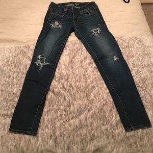 American eagle super stretch jegging